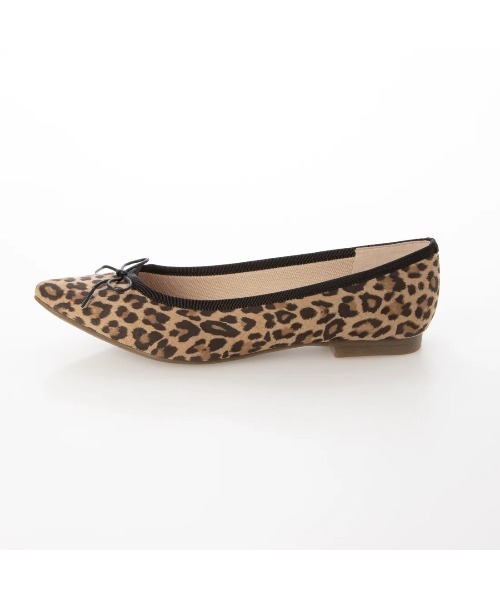 Launa lea ballet(ラウナレア バレエ)の「大人気レオパード柄 ポインテッドトゥバレエシューズ(B4102A)(バレエシューズ・レディース・レオパード・22.5cm/23.5cm/24.5cm/25.5cm/23.0cm/24.0cm/25.0cm/26.0cm/21.5cm/22.0cm)」の4枚目の写真