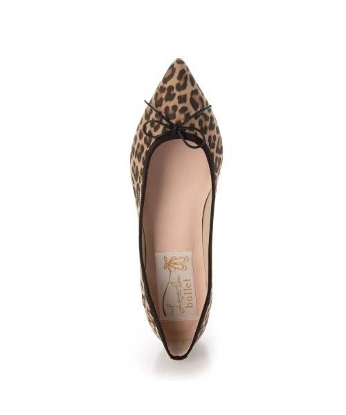 Launa lea ballet(ラウナレア バレエ)の「大人気レオパード柄 ポインテッドトゥバレエシューズ(B4102A)(バレエシューズ・レディース・レオパード・22.5cm/23.5cm/24.5cm/25.5cm/23.0cm/24.0cm/25.0cm/26.0cm/21.5cm/22.0cm)」の6枚目の写真