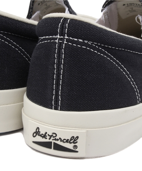 SHIPS（シップス）の「CONVERSE: 『JACK PURCELL』 スリッポン（スニーカー・メンズ・ブラック/ホワイト・9/9.5/8.5）」の6枚目の写真