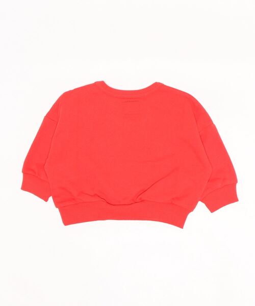 Life Support Products（ライフサポートプロダクツ）の「ウラケプリントトレーナー（80～150cm）（スウェット・キッズ・ホワイト/ブラック/ベージュ/オフホワイト/マスタード/カーキ/パープル/レッド/杢グレー/チャコール・90/100/110/120/80/130/95/140/150）」の11枚目の写真