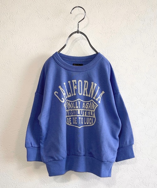 Life Support Products（ライフサポートプロダクツ）の「ウラケプリントトレーナー（80～150cm）（スウェット・キッズ・ホワイト/ブラック/ベージュ/オフホワイト/マスタード/カーキ/パープル/レッド/杢グレー/チャコール・90/100/110/120/80/130/95/140/150）」の8枚目の写真