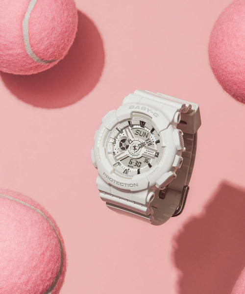 BABY-G(ベイビージー)の「BABY-G/ベイビージー 腕時計 BA-110X-7A3JF(アナログ腕時計・レディース・ホワイト・FREE)」の6枚目の写真