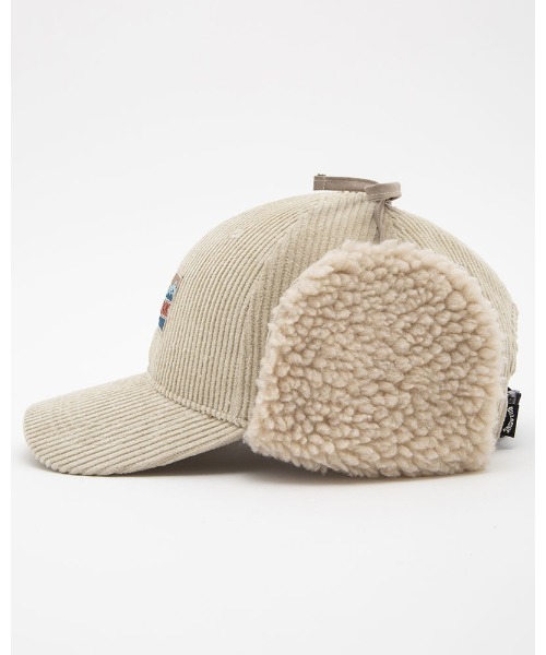 BILLABONG(ビラボン)の「BILLABONG レディース 【A/Div.】 ADIV TRAPPER CAP トラッパーキャップ 【2022年秋冬モデル】/ビラボンコーデュロイ帽子(キャップ・レディース・ブラック/ブラウン/オフホワイト・FREE)」の11枚目の写真