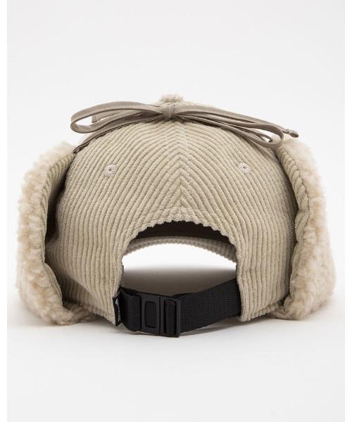 BILLABONG(ビラボン)の「BILLABONG レディース 【A/Div.】 ADIV TRAPPER CAP トラッパーキャップ 【2022年秋冬モデル】/ビラボンコーデュロイ帽子(キャップ・レディース・ブラック/ブラウン/オフホワイト・FREE)」の16枚目の写真