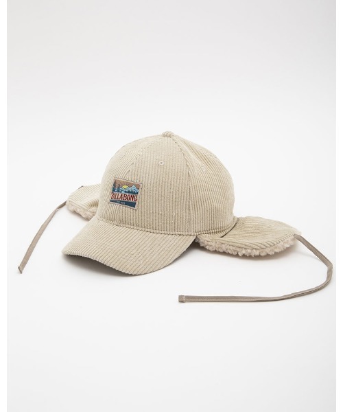 BILLABONG(ビラボン)の「BILLABONG レディース 【A/Div.】 ADIV TRAPPER CAP トラッパーキャップ 【2022年秋冬モデル】/ビラボンコーデュロイ帽子(キャップ・レディース・ブラック/ブラウン/オフホワイト・FREE)」の22枚目の写真
