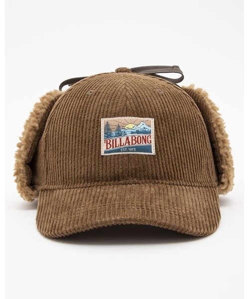 BILLABONG(ビラボン)の「BILLABONG レディース 【A/Div.】 ADIV TRAPPER CAP トラッパーキャップ 【2022年秋冬モデル】/ビラボンコーデュロイ帽子(キャップ・レディース・ブラック/ブラウン/オフホワイト・FREE)」の6枚目の写真