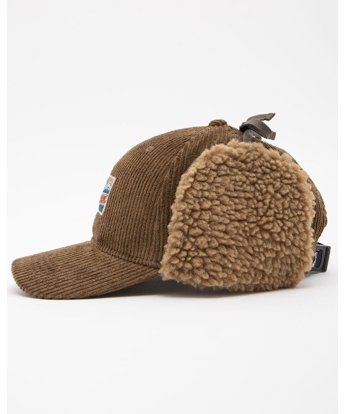 BILLABONG(ビラボン)の「BILLABONG レディース 【A/Div.】 ADIV TRAPPER CAP トラッパーキャップ 【2022年秋冬モデル】/ビラボンコーデュロイ帽子(キャップ・レディース・ブラック/ブラウン/オフホワイト・FREE)」の21枚目の写真