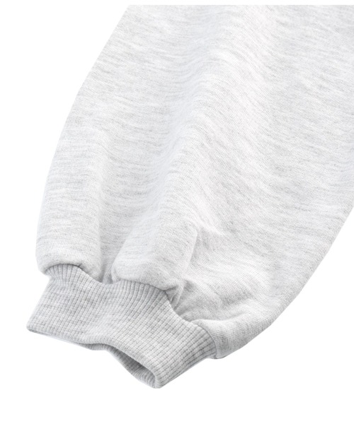 ANAP kids（アナップキッズ）の「かすれプリントミニ裏毛トレーナー（スウェット・キッズ・ライトグレー/スミクロ/ブラウン・130cm/110cm/120cm/100cm）」の14枚目の写真