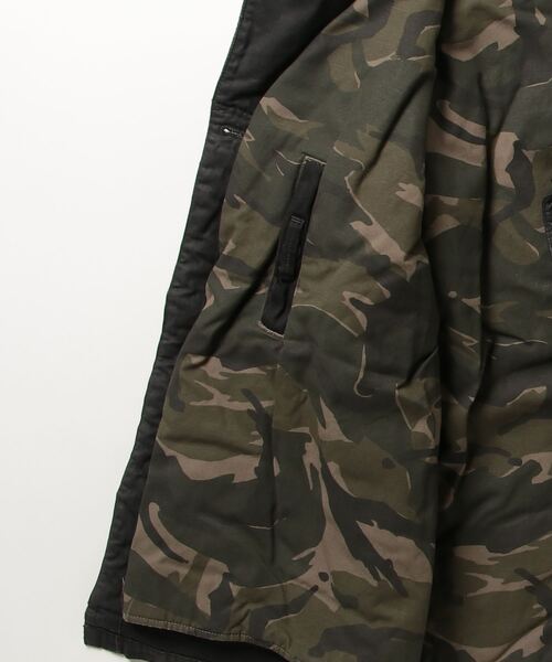 G-STAR（ジースター）の「DENIM PEACOAT/レザーライクコーティング加工ブラックデニムピーコート（ピーコート・メンズ・グレー系その他・SMALL/LARGE/MEDIUM）」の8枚目の写真