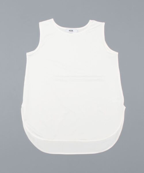 AZUL by moussy(アズールバイマウジー)の「CACHE-COEUR KNIT SET TOPS/カシュクールニットセットトップス(ニット/セーター・レディース・ブラック/オレンジ/ブルー/グリーン・SMALL/MEDIUM)」の5枚目の写真