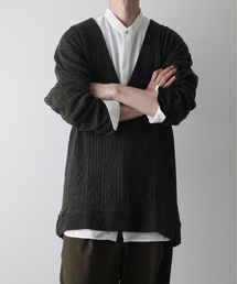ato | DEEP V-NECK LONG JERSEY(Tシャツ/カットソー)