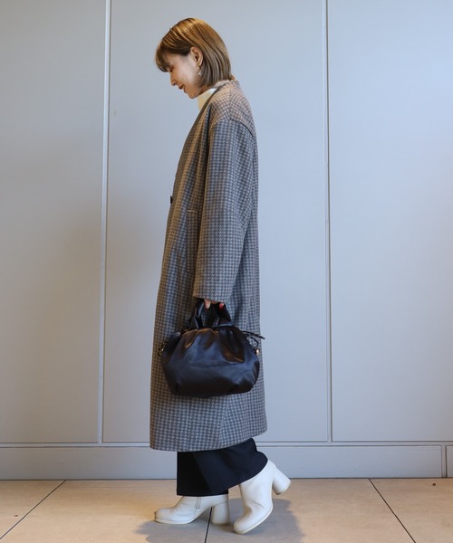 【美品】23区　ボアジャージードロップショルダーコート 100HA23J0010_l_a002.jpg