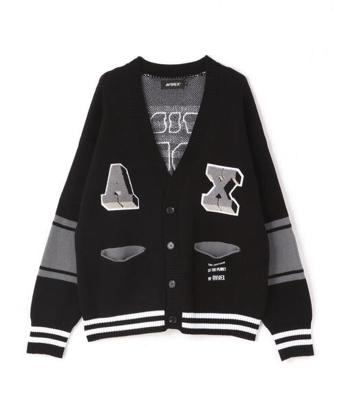 AVIREX｜《直営店限定》SHAGGY KNIT CARDIGAN/シャギーニット