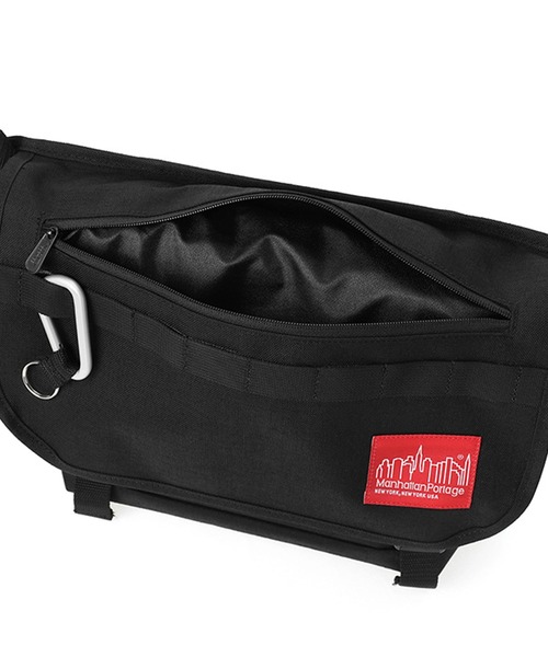 Manhattan Portage(マンハッタンポーテージ)の「Casual Messenger Bag JR Utility 2022(メッセンジャーバッグ・メンズ・ブラック/カーキ・MEDIUM)」の10枚目の写真