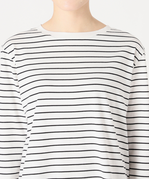 SLOBE IENA（スローブイエナ）の「オーガニックコットンラウンドテールロンTEE（Tシャツ/カットソー・レディース・ホワイト系その他/ホワイト・FREE）」の20枚目の写真