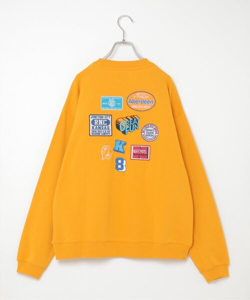 VENCEEXCHANGE(ヴァンスエクスチェンジ)の「ランダムワッペン刺繍付きスウェット(スウェット・メンズ・グレー系その他/ブラック/グリーン/イエロー・M/L)」の18枚目の写真