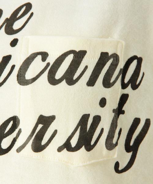 BEAUTY&YOUTH UNITED ARROWS（ビューティーアンドユースユナイテッドアローズ）の「BY AMERICANA プリントポケットTEE　◆（Tシャツ/カットソー・レディース・ホワイト/クリーム/ネイビー・フリー）」の15枚目の写真