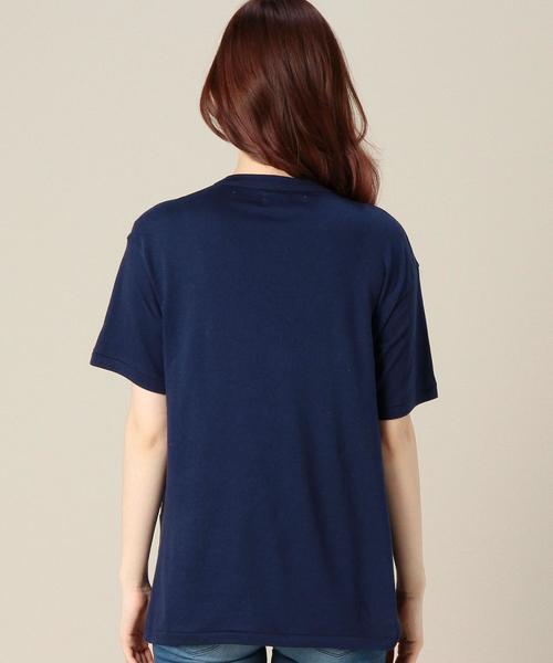 BEAUTY&YOUTH UNITED ARROWS（ビューティーアンドユースユナイテッドアローズ）の「BY AMERICANA プリントポケットTEE　◆（Tシャツ/カットソー・レディース・ホワイト/クリーム/ネイビー・フリー）」の5枚目の写真