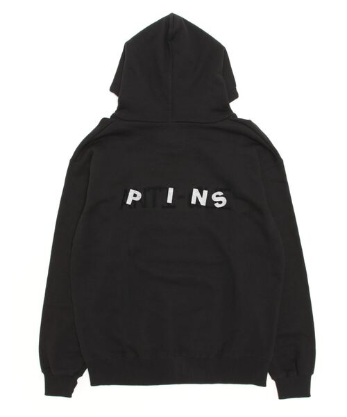 amok(アモク)の「amok /アモク/EMBOIDERY HOODED(パーカー・メンズ・ブラック・L)」の2枚目の写真