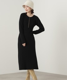 N.(N. Natural Beauty Basic) | 【横田ひかるさん着用】◆ワイドリブマーメイドワンピース(ワンピース)