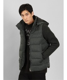 renoma HOMME（レノマオム）の「レノマ オム ニット切替 フード脱着 