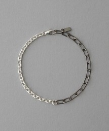 ete（エテ）の「○K10YG ミラーカットチェーン ブレスレット