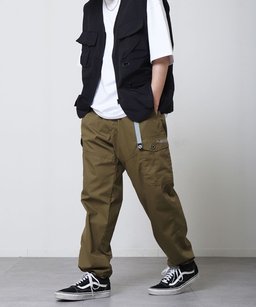 OUTDOOR PRODUCTS（アウトドアプロダクツ）の「【OUTDOOR PRODUCTS】25SS新色追加 TCウェザー 裏メッシュ クライミング カーゴパンツ（カーゴパンツ・メンズ・ブラック/ベージュ/チャコール/ライトカーキ/ベージュ系/ネイビー/オリーブ/ブルー・X-LARGE/MEDIUM/LARGE）」の10枚目の写真