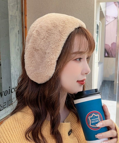 shopnikoniko（ショップニコニコ）の「フェイクファー 耳当て カチューシャ イヤマフ もこもこ イヤーマフ（イヤーマフ・レディース・グレー/ホワイト/ベージュ・フリー）」の11枚目の写真