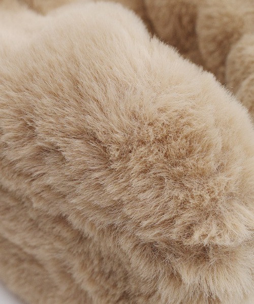 shopnikoniko（ショップニコニコ）の「フェイクファー 耳当て カチューシャ イヤマフ もこもこ イヤーマフ（イヤーマフ・レディース・グレー/ホワイト/ベージュ・フリー）」の21枚目の写真