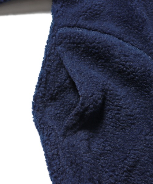 F.O.KIDS（エフオーキッズ）の「F.O.KIDS/エフオーキッズ リバーシブルボアジャケット（ブルゾン・キッズ・パープル/オレンジ/カーキ/キナリ/ネイビー・140/120/130）」の11枚目の写真