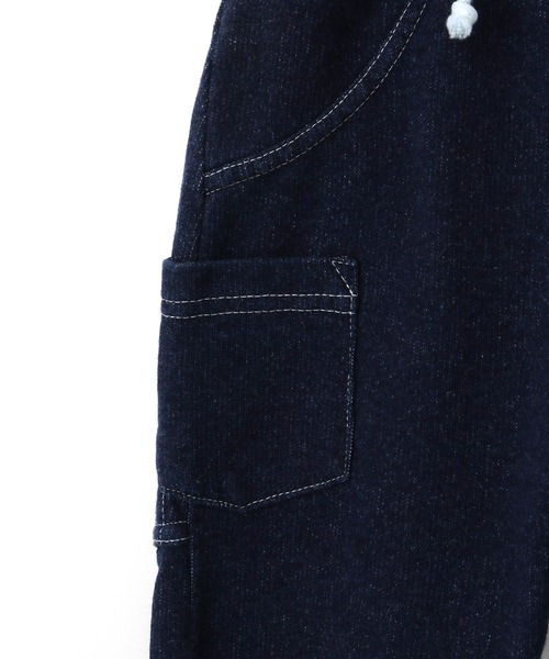 MAKE YOUR DAY（メイクユアデイ）の「ラウンドカットソーパンツ■80～140cm（スウェットパンツ・キッズ・ブルー/ネイビー/グレー・140/100/110/120/130/90/80）」の8枚目の写真