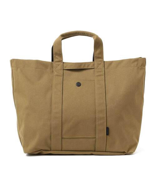 CANTERA（カンテラ）の「NOTIVE/CANTERA / HUDDERS Tote bag (L)（トートバッグ・メンズ・ブラック/ベージュ・ONE SIZE）」の2枚目の写真