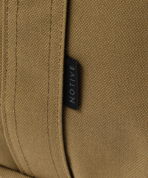 CANTERA（カンテラ）の「NOTIVE/CANTERA / HUDDERS Tote bag (L)（トートバッグ・メンズ・ブラック/ベージュ・ONE SIZE）」の9枚目の写真