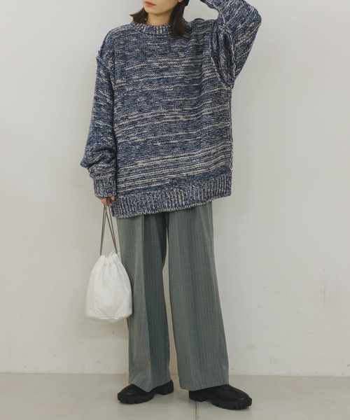 WHIMSIC（ウィムジック）の「【UNISEX】キルティングパーソナルエフェクトバッグ（ショルダーバッグ・メンズ・ブラック/オリーブ/ホワイト・FREE）」の6枚目の写真