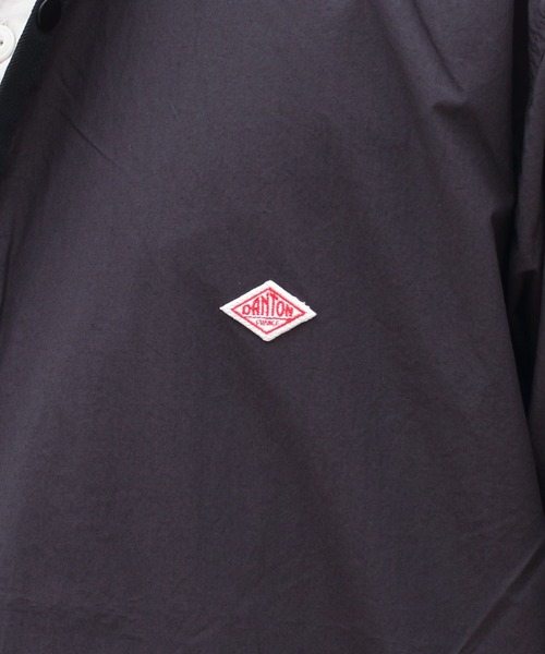 DANTON（ダントン）の「DANTON/ダントン　シャツカーディガン SHIRT CARDIGAN DT-A0310 BRC（カーディガン/ボレロ・メンズ・ベージュ/チャコールグレー/パープル・40/42）」の11枚目の写真