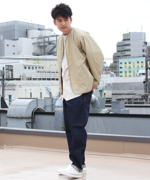 DANTON（ダントン）の「DANTON/ダントン　シャツカーディガン SHIRT CARDIGAN DT-A0310 BRC（カーディガン/ボレロ・メンズ・ベージュ/チャコールグレー/パープル・40/42）」の17枚目の写真