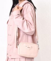 MILK ファー ハートポシェット ブラック ショルダーバッグ ファーハート ポシェット │ 札幌PARCO-パルコ-
