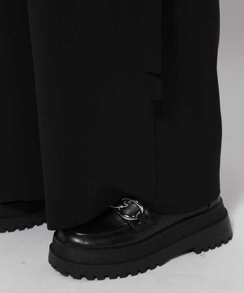 PAGEBOY（ページボーイ）の「クリアカーゴスラックス（スラックス・レディース・オフホワイト/カーキ/ブラック・FREE）」の16枚目の写真