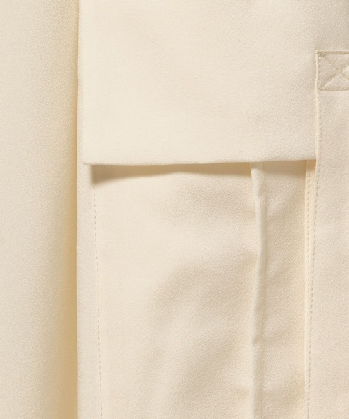 PAGEBOY（ページボーイ）の「クリアカーゴスラックス（スラックス・レディース・オフホワイト/カーキ/ブラック・FREE）」の10枚目の写真