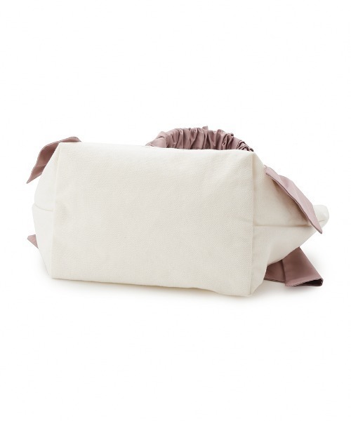 SNIDEL HOME（スナイデルホーム）の「オーガニックキャンパストート -SMALL-（トートバッグ・レディース・ライトピンク/ブラック/ピンクベージュ/ピンク・FREE）」の12枚目の写真