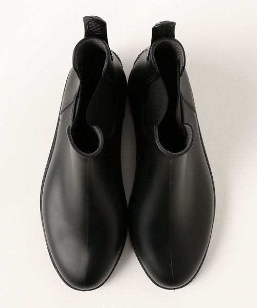 Ray BEAMS（レイビームス）の「Ray BEAMS / サイドゴア ショートブーツ（レインシューズ・レディース・ブラック/グリーン系その他・38/37/36/39）」の20枚目の写真