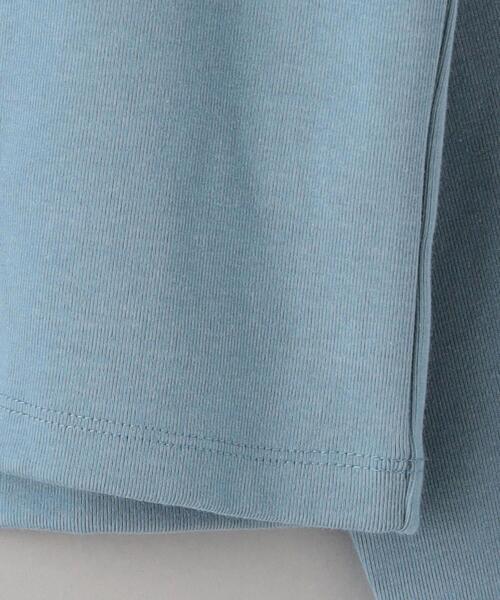 BEAUTY&YOUTH UNITED ARROWS（ビューティーアンドユースユナイテッドアローズ）の「コットン カットアウト ロングスリーブ Tシャツ（Tシャツ/カットソー・レディース・ブラック/ホワイト/ライトブルー・FREE）」の17枚目の写真