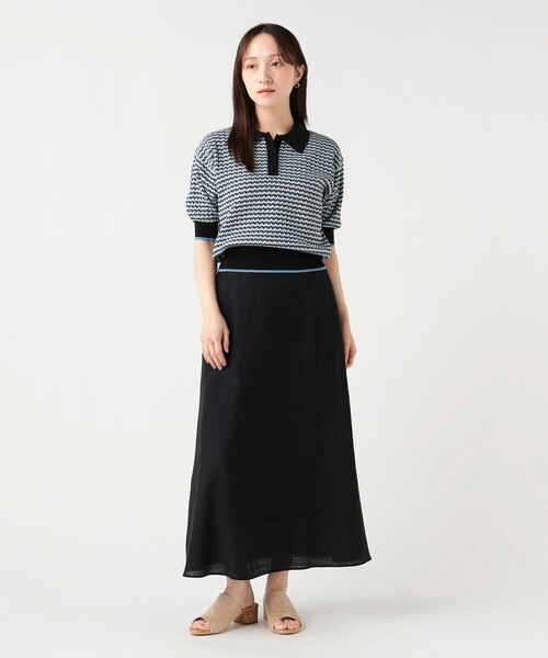 マルチジャカード ニットポロ（ポロシャツ）｜BEAMS HEART（ビームス