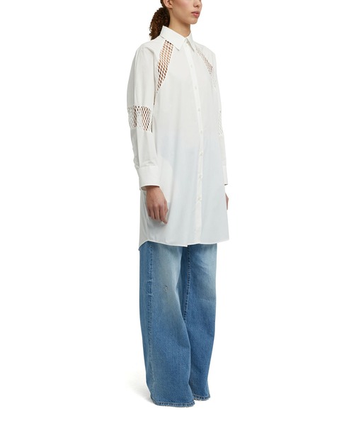 MSGM エムエスジーエム　コットンシャツワンピース MSGM エムエスジーエム コットンシャツワンピース