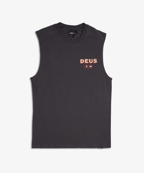 DEUS EX MACHINA（デウスエクスマキナ）の「THINKER MUSCLE（タンクトップ・メンズ・ブラック/オリーブ・SMALL/MEDIUM/LARGE）」の10枚目の写真
