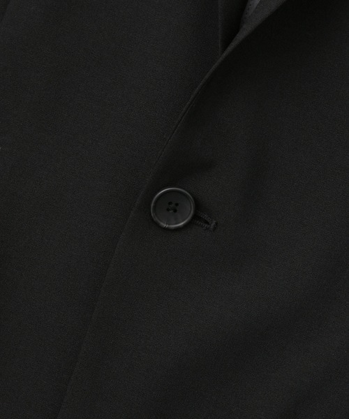 NANO universe(ナノユニバース)の「LB.03/「N JACKET」クイックドライ セットアップ(スーツジャケット・メンズ・グレー/ブラック・S/M/L)」の15枚目の写真