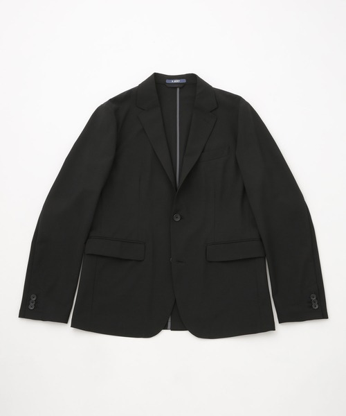 NANO universe(ナノユニバース)の「LB.03/「N JACKET」クイックドライ セットアップ(スーツジャケット・メンズ・グレー/ブラック・S/M/L)」の21枚目の写真