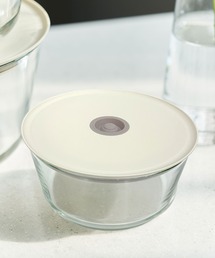 FIKA（フィカ）の「FIKA GLASS 耐熱ガラス製食品保存容器 丸型タイプ 1550ml単品（キッチンツール・メンズ）」
