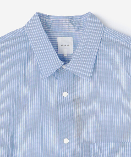 Bshop（ビショップ）の「迷迭香 | 〈別注〉ナイロン メッシュシャツ MEN（シャツ/ブラウス・メンズ・ホワイト系その他/グリーン系その他/ブルー系その他・2/3）」の14枚目の写真