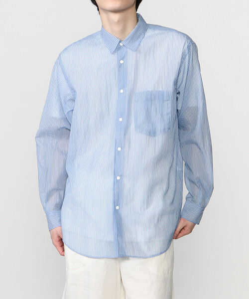 Bshop（ビショップ）の「迷迭香 | 〈別注〉ナイロン メッシュシャツ